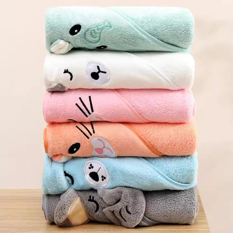 Toalha de Banho Para Bebê -  LILU 80 CM X 80 CM