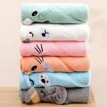 Toalha de Banho Para Bebê -  LILU 80 CM X 80 CM