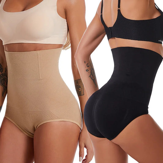 Calcinha Modeladora Cintura Alta Sem Costura
