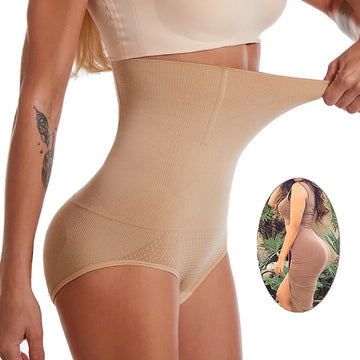 Calcinha Modeladora Cintura Alta Sem Costura